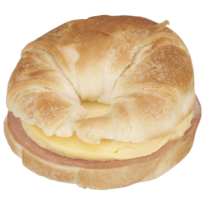 Ham, Egg & Cheese On A Croissant