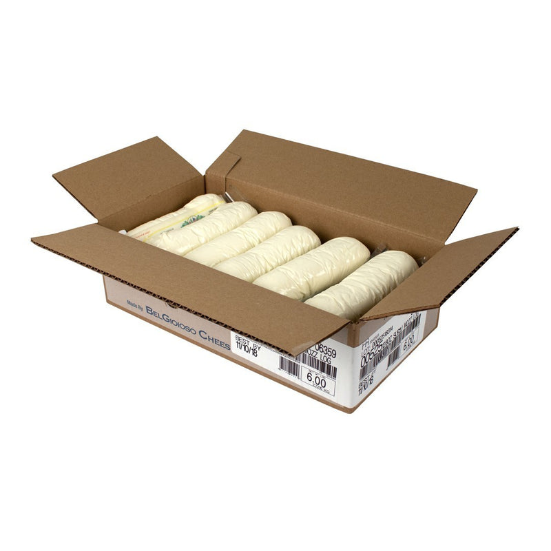 Cheese Mozzarella Fresh Log Sliced Cryo