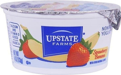 Upstate Farms Strawberry Banana Nonfat Yogurt 4oz