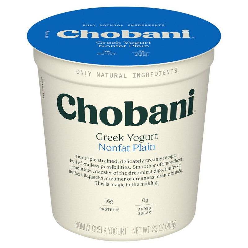 Chobani ® Nonfat Greek Yogurt Plain 32oz