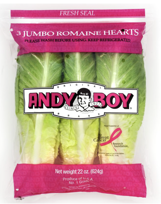 Andy Boy Romaine Hearts