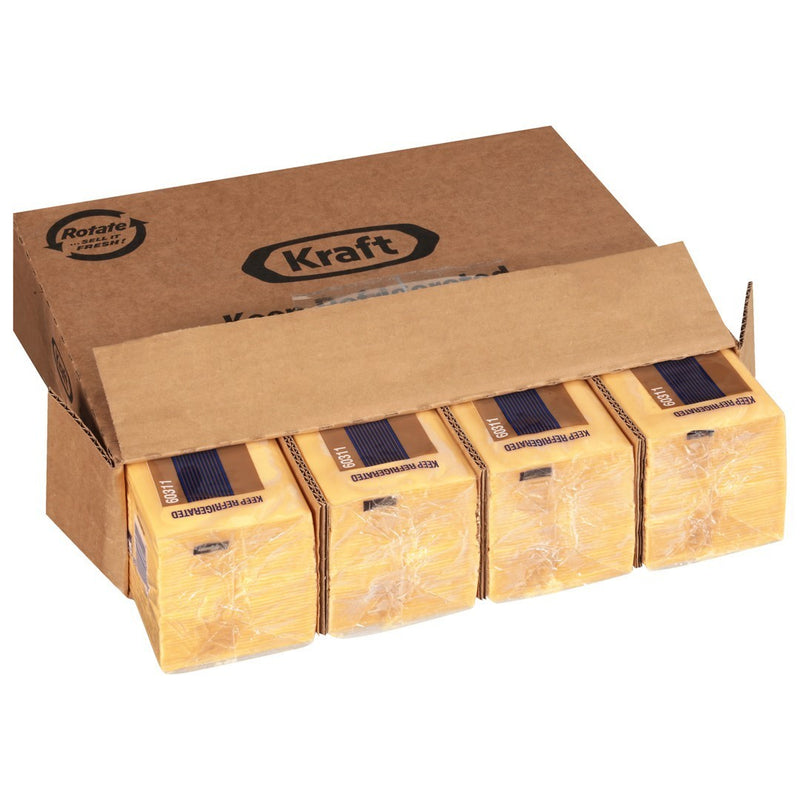 Kraft American Sliced Cheese (120 Slices), 5 lb. (Pack of 4)