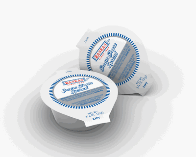 100 3/4 oz Cup Cream Cheese Spread - Raskas