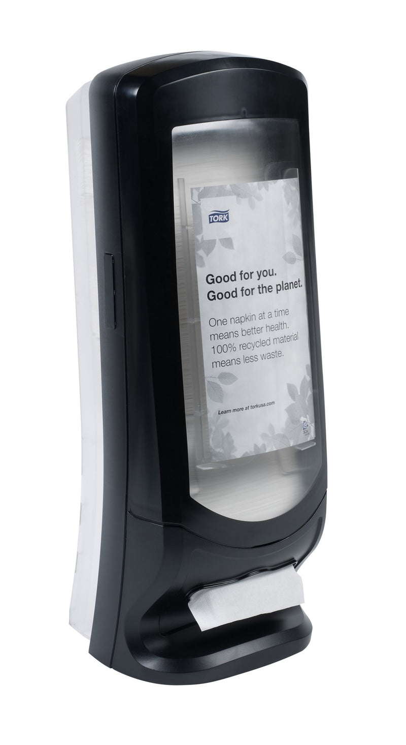 Tork Xpressnap Signature Stand Napkin Dispenser, Black. 1cs