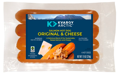 Kvarøy Arctic Salmon Hot Dogs
