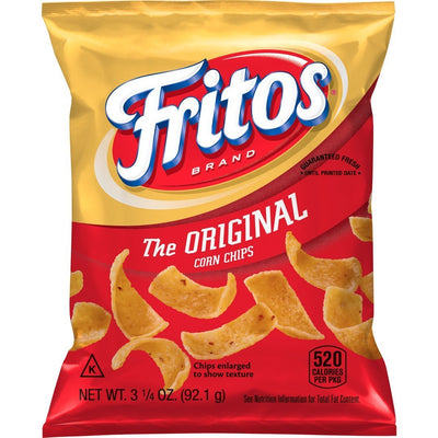 Fritos Corn Chips 3.25oz 36ct Xvl