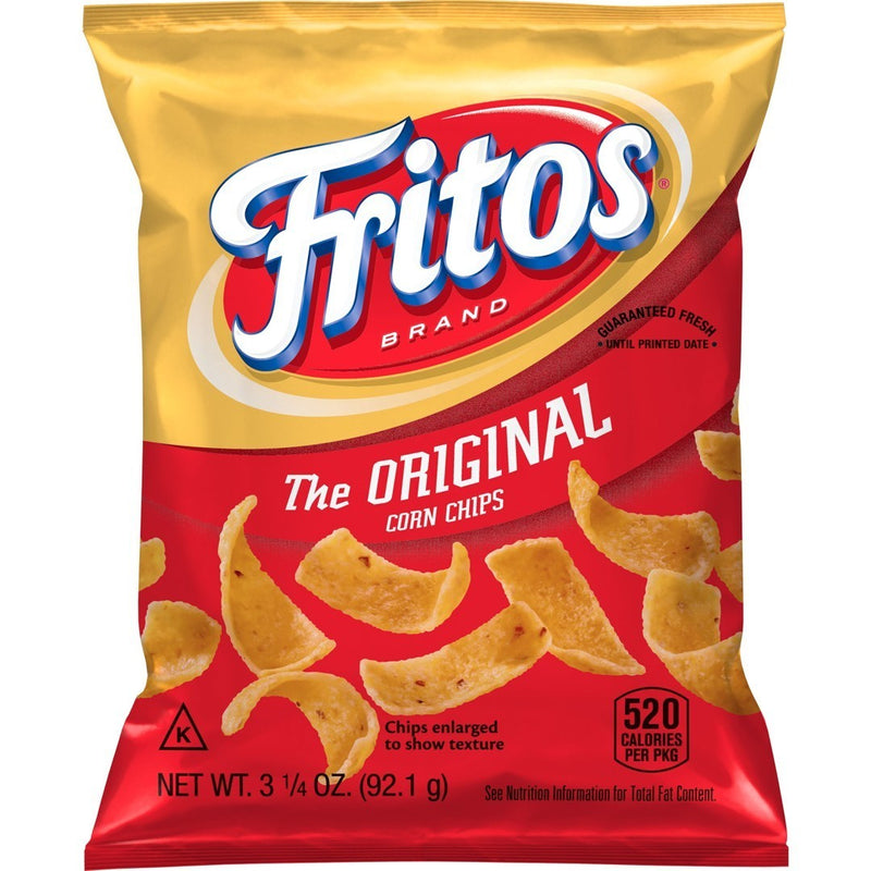 Fritos Corn Chips 3.25oz 36ct Xvl