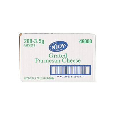 N'Joy 200-3.5g Grated Parmesan Cheese, Packets