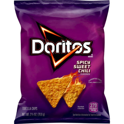 Doritos Tortilla Chips Spicy Sweet Chili 2 1/2 Oz