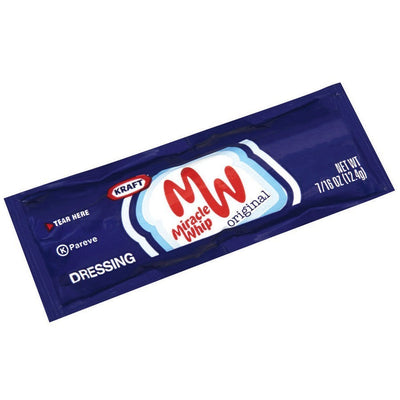 Miracle Whip Dressing Single Serve Packets, 200 Ct Casepack