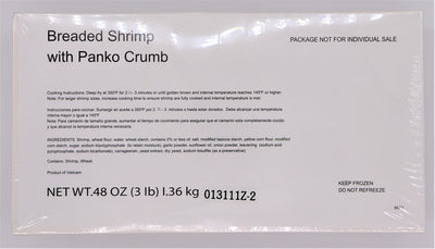 Buffet Butterfly Shrimp 26/30 4-3 lb