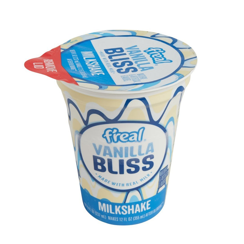 f'real 12oz Vanilla Bliss Milkshake 12-ct Case