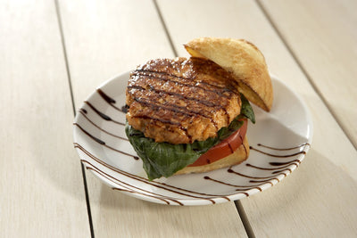 1/10 lb Street Style Salmon Burgers