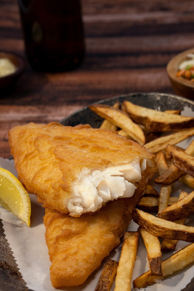 Craft Beer Battered Cod, 10oz 1/10#