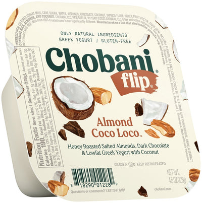 Chobani ® Flip ® Lowfat Greek Yogurt Almond Coco Loco™ 4.5oz