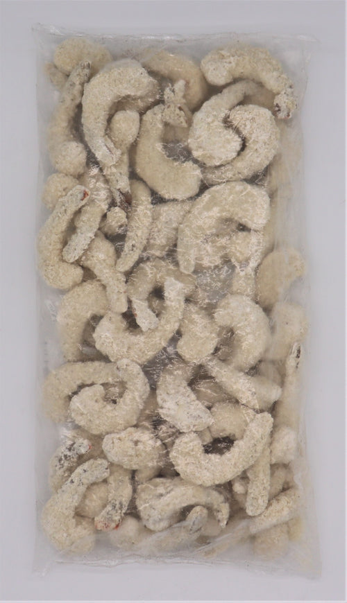 Americana Panko Breaded Round Tail-On Shrimp, 21/25, 6-2 lb