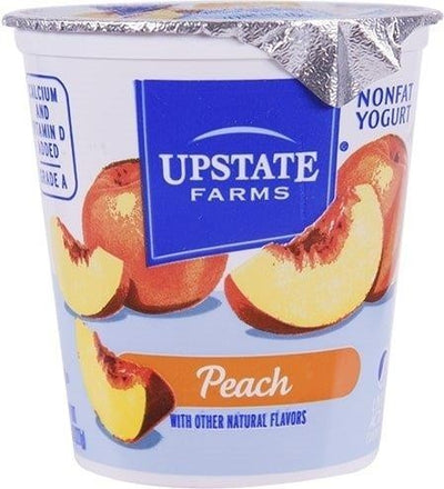 Upstate Farms Nonfat Peach Yogurt 8oz