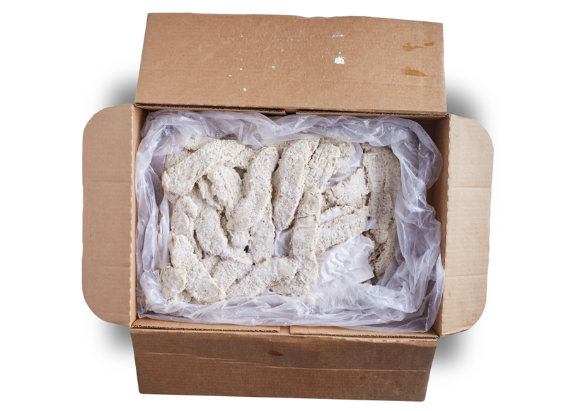 Advancepierre® Blue Label Raw Breaded Beef Steak Fingers