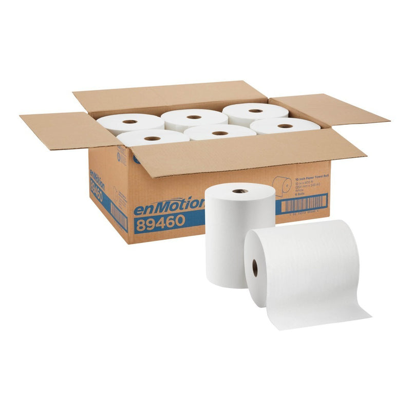 Enmotion ® 10' White Paper Towel Rolls By Georgia-Pacific Pro