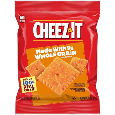 Kellogg's Cheez It Crackers Whole Grain .75oz 175ct
