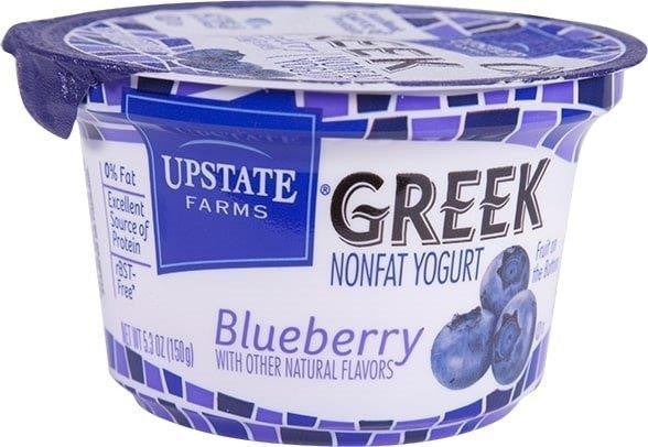 Upstate Farms Greek Nonfat Blueberry Yogurt