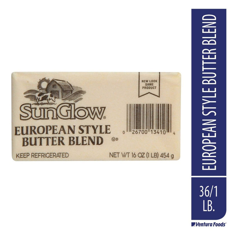 SunGlow ® European Style Butter Blend Margarine Refrigerated 36/1 Pound Print