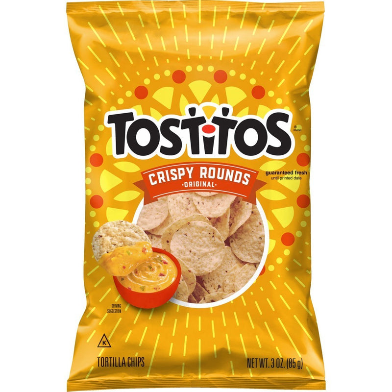 Tostitos Tortilla Chips Crispy Round Original 3 oz