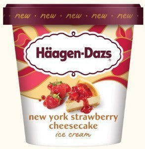 Häagen Dazs New York Strawberry Cheesecake Ice Cream