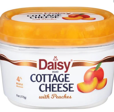 Cottage Cheese Peach 6Oz X 12 | Daisy