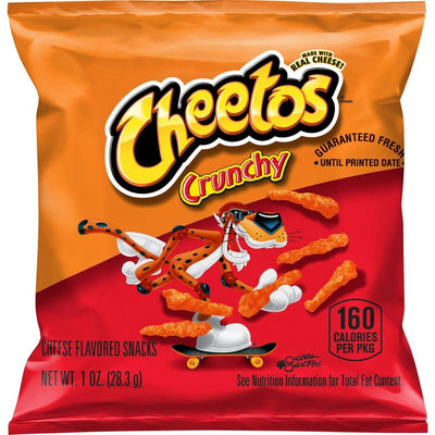 Cheetos Crunchy Cheese Flavored Snacks 1 oz