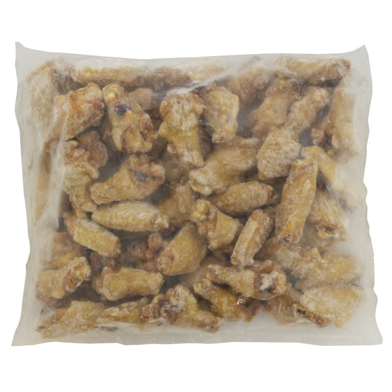 Brakebush ® Naked Wings, Fully Cooked, Unbreaded, Bone-In Chicken Wings, 1st & 2nd Sections, Frozen, Medium
