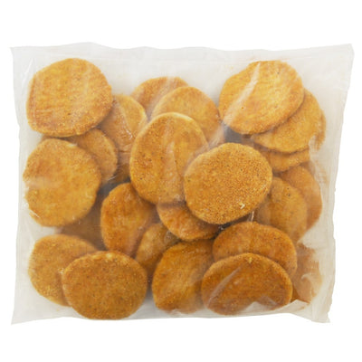 Brakebush ® Chik-Licious™ CN Breaded Breast Patties, Fully Cooked, Frozen, 3.25 oz.
