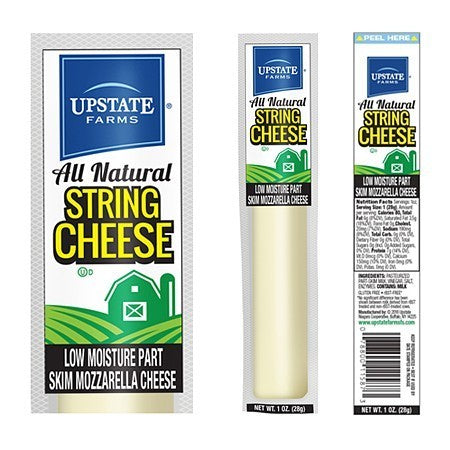 Upstate Farms String Cheese Low Moisture Part Skim 1oz
