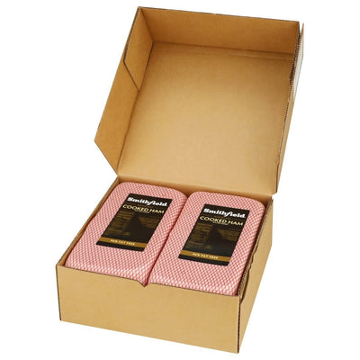 Smithfield Cooked Ham, 4x6, Water Added, 2/13 lb
