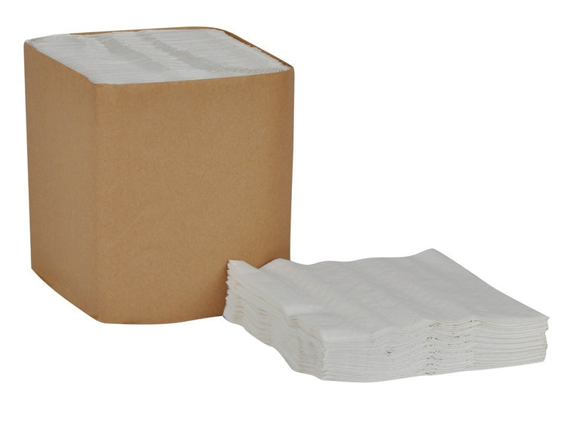 Tork Universal Dinner Napkin, 1/4 Fold, 1-Ply, 17' X 17', White. 12 X 334