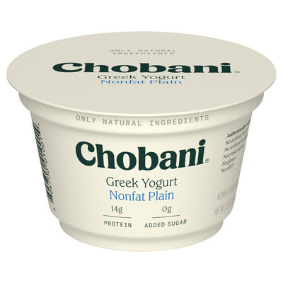 Chobani ® Nonfat Greek Yogurt Plain 5.3oz