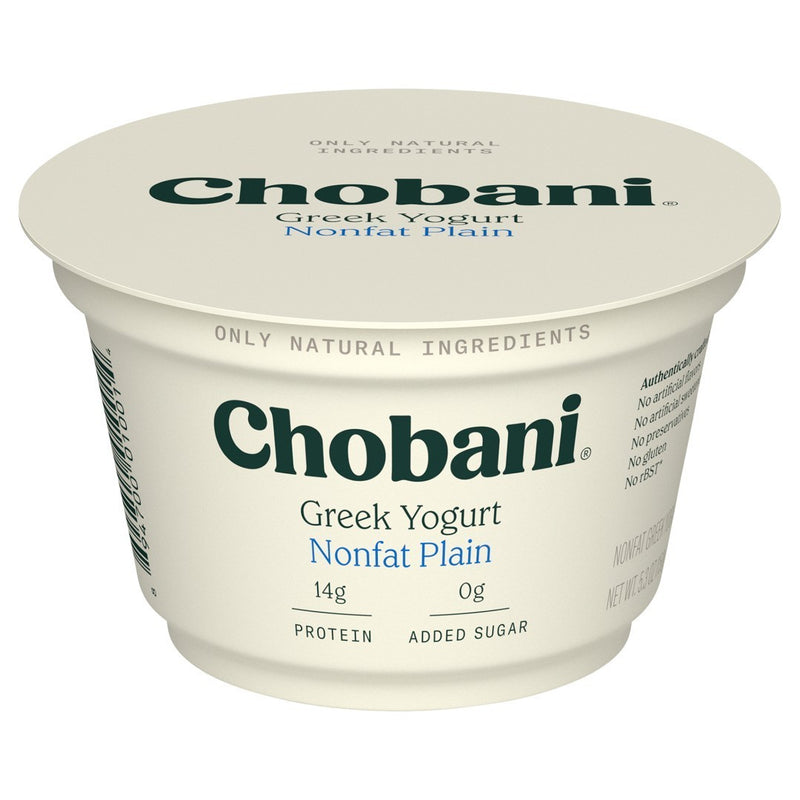 Chobani ® Nonfat Greek Yogurt Plain 5.3oz