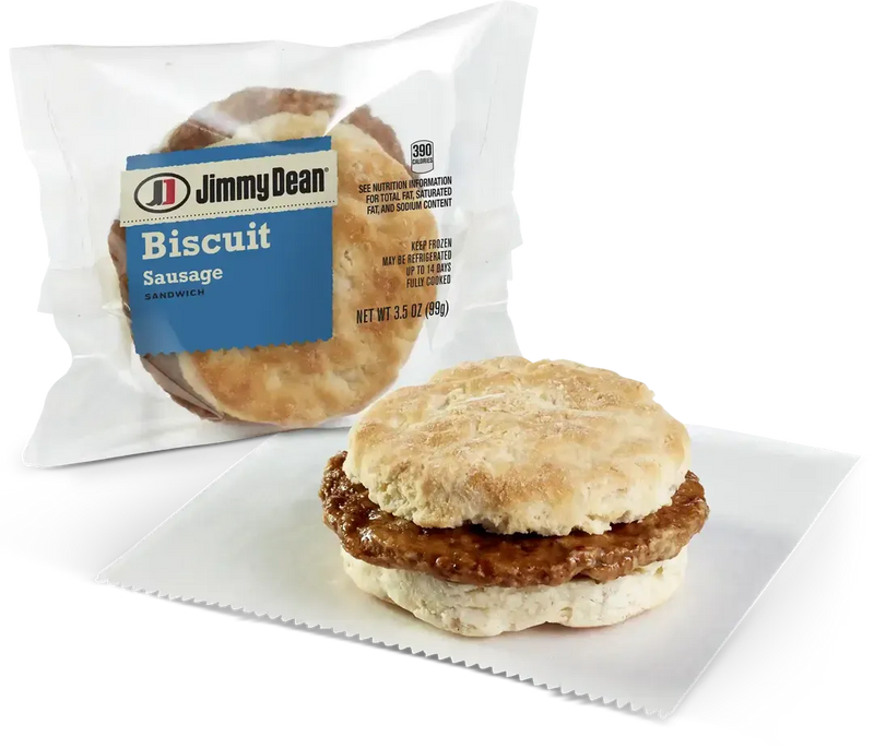 CU-Sausage Biscuit Sandwich