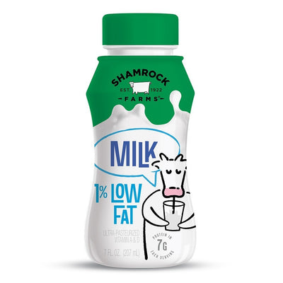 Shamrock Farms 1% Lowfat Milk, 7 oz